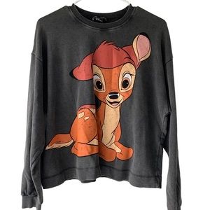 Disney Bambi Sweatshirt by Zara NWT Small
